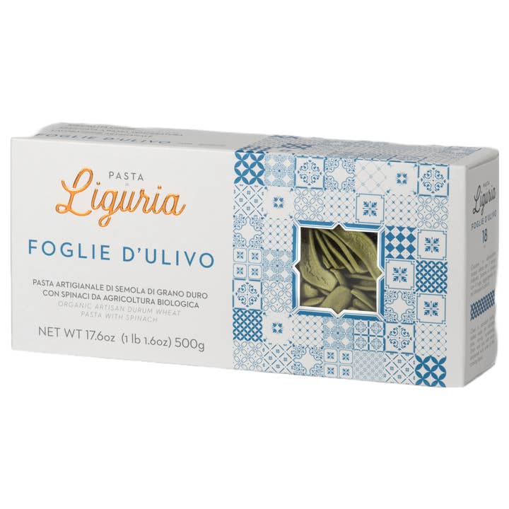 Organic Foglie d'Ulivo by Pasta di Liguria for wholesale by Zia Pia