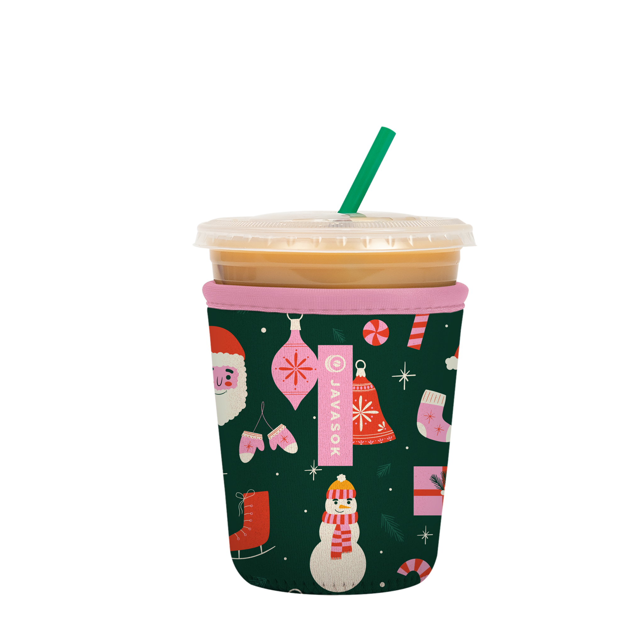Sok-It Wholesale - Wholesale Drink Huggers & Koozies - JavaSok - Tis the Season2