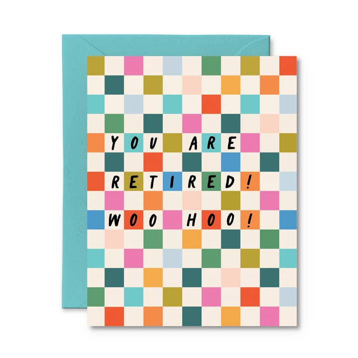Carte Woo Hoo Vous êtes retraité pour la vente par Pretty by Her