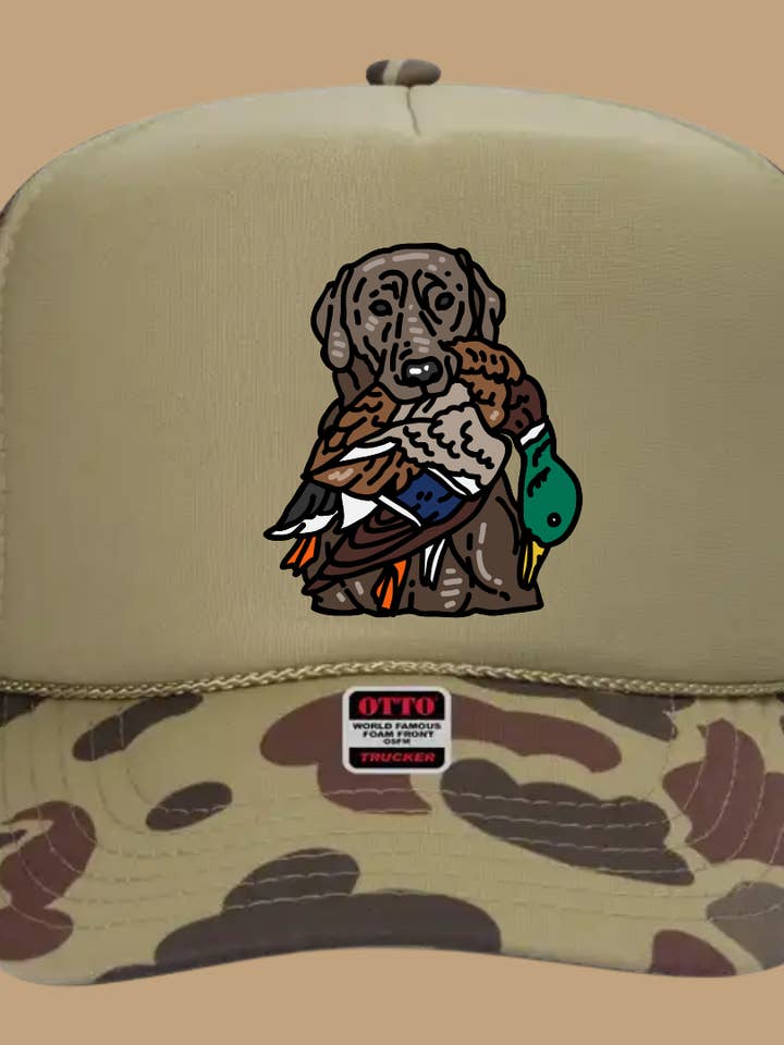 HUNTING DOG TRUCKER HAT *17 COLORS for wholesale by BDN Boutique