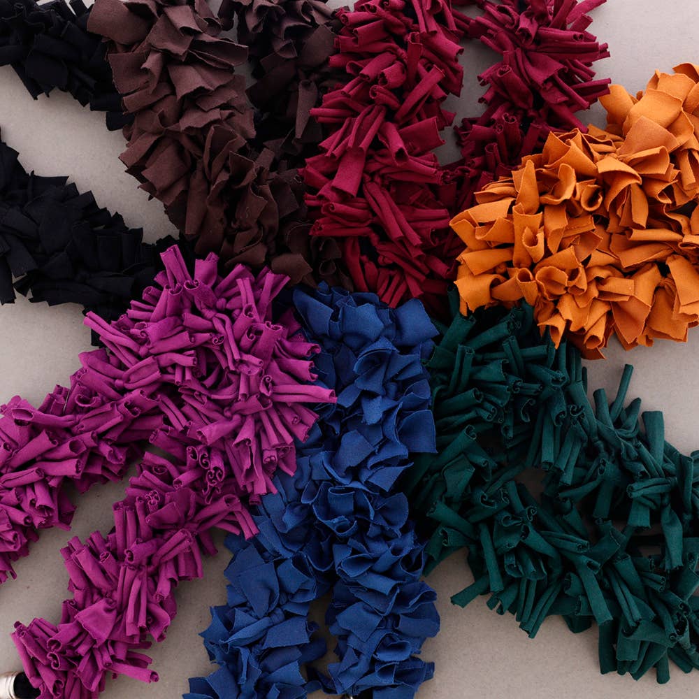 Sonata – wholesale Snap-smycken – Franshalsband Tyg7