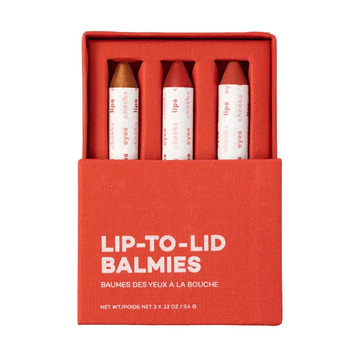 Crayon Baume 3-en-1 Natural Clean en Trio Golden Hour pour la vente par Axiology