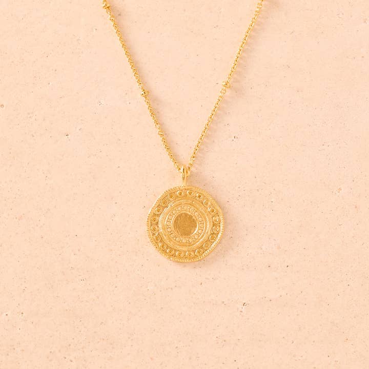 Alba Necklace | Jewelry Gold Gift Waterproof for wholesale by Agapée Jewelry