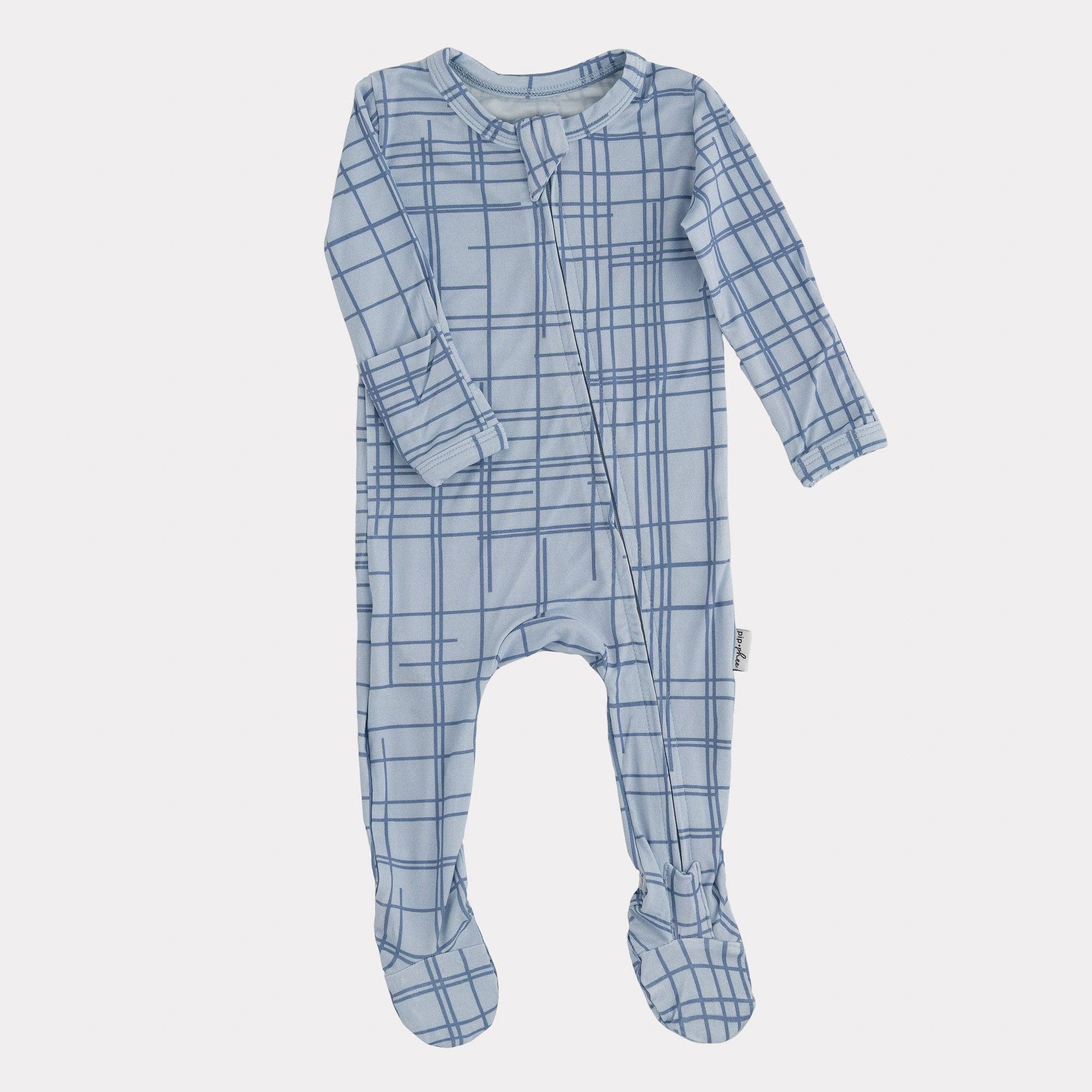 Pip + Phee - Wholesale Sleepsuit - Baby - Bamboo Footed Sleepers0