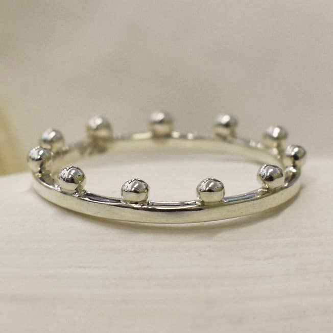 Kronenring mit Meerjungfrauen für den Großhandel von Kinkel Jewellery