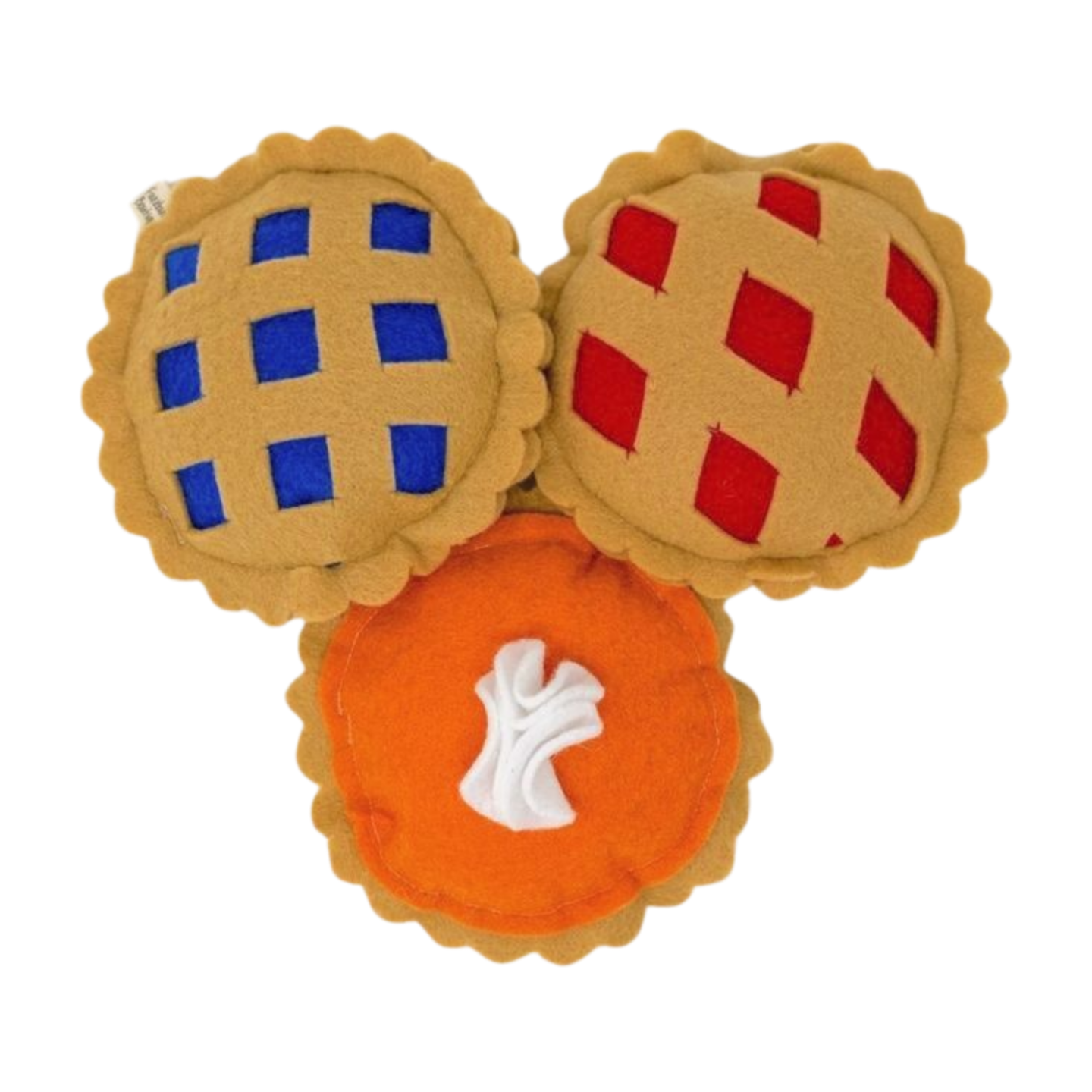 Fuzzbutt Boutique LLC - Wholesale Pet Toy - Cat - Pumpkin Pie -Felt Catnip Toy2