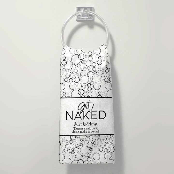 Get Naked | Hand Towel for wholesale by Pinetree Innovations