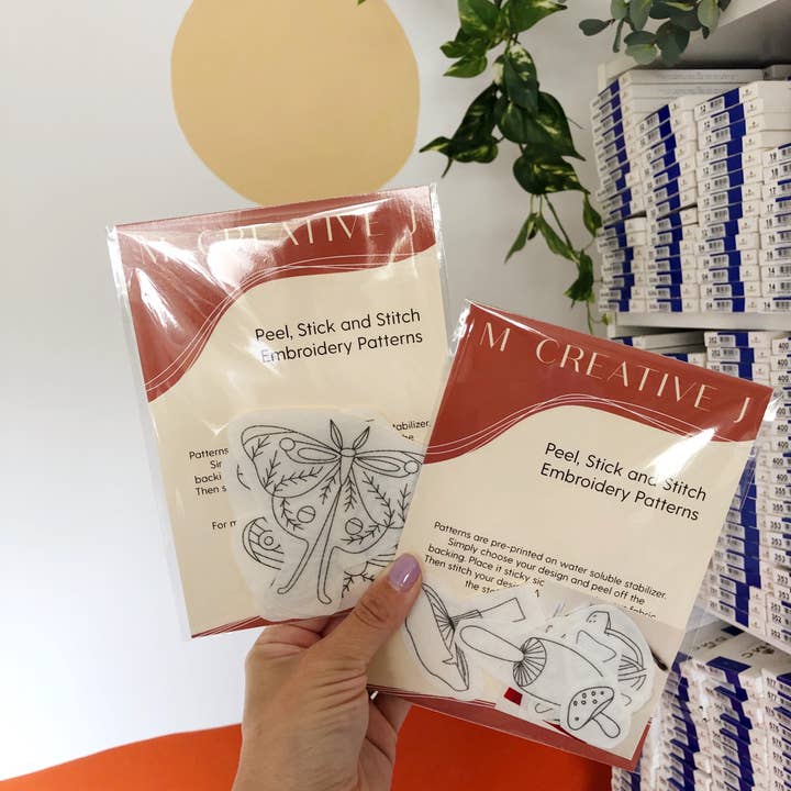 MCreativeJ - Wholesale Craft Supplies - Ferns Embroidery Patterns - Stick and Stitch Botanical Embroidery4