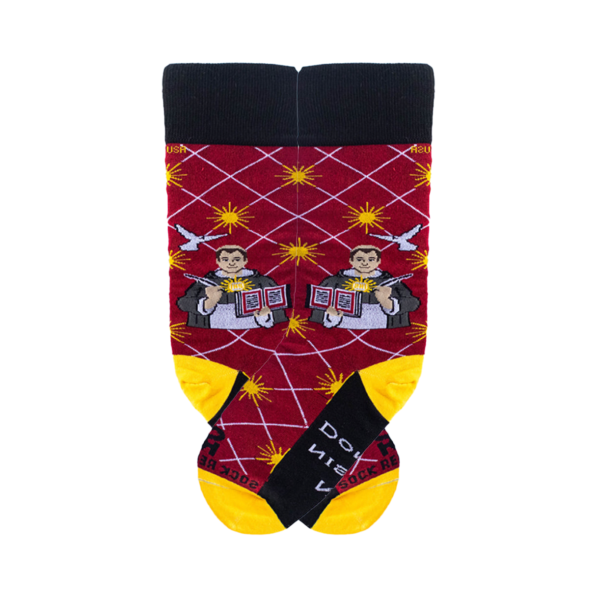 Sock Religious - Wholesale Socks - Unisex - St. Thomas Aquinas Adult Socks0