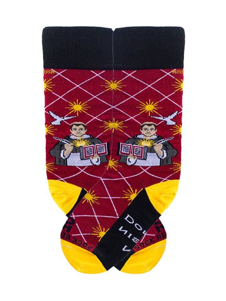 St. Thomas Aquinas Adult Socks for wholesale by Sock Religious