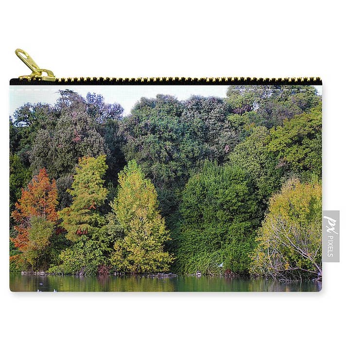 POCHETTE ZIPPÉE - POCHETTE ZIPPÉE « THE ISLAND'S FOREST » pour la vente par sorayadapuzzostore