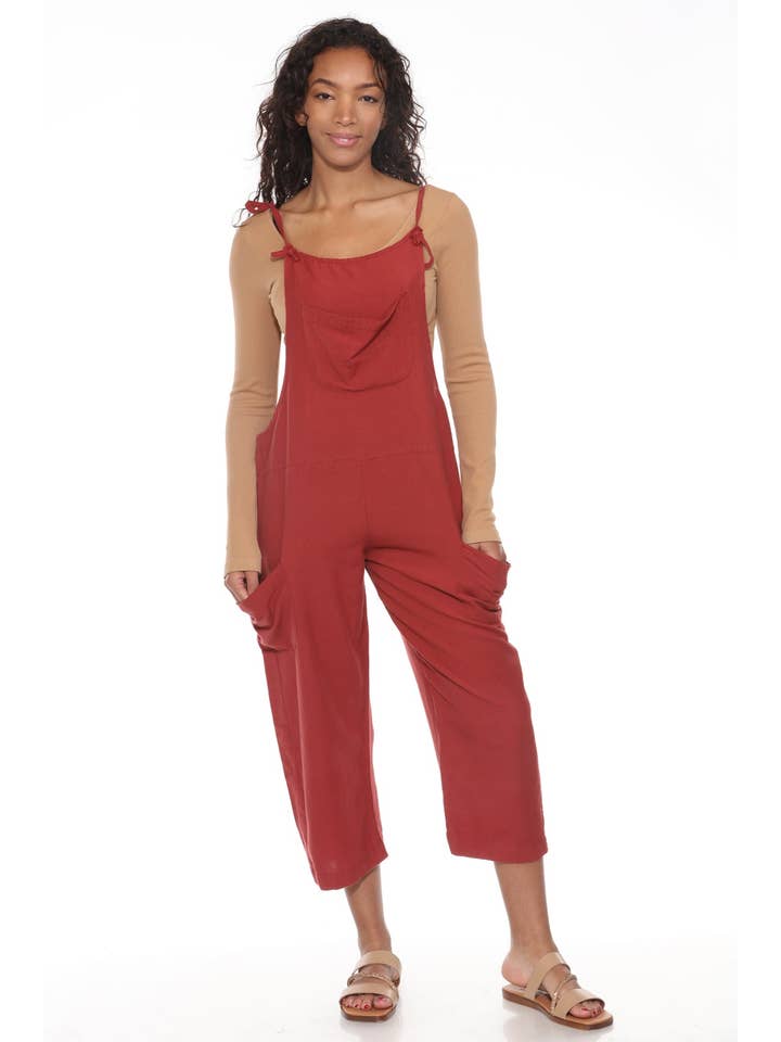 Lakhays Collection Inc. - Vendita all'ingrosso Salopette - Donna - Tuta in canapa Easy Slouchy17