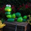 Alpine Corporation - Wholesale Outdoor Ornament/Decor - Solar Caterpillar Statuary w/ LED Light-Up Eyes