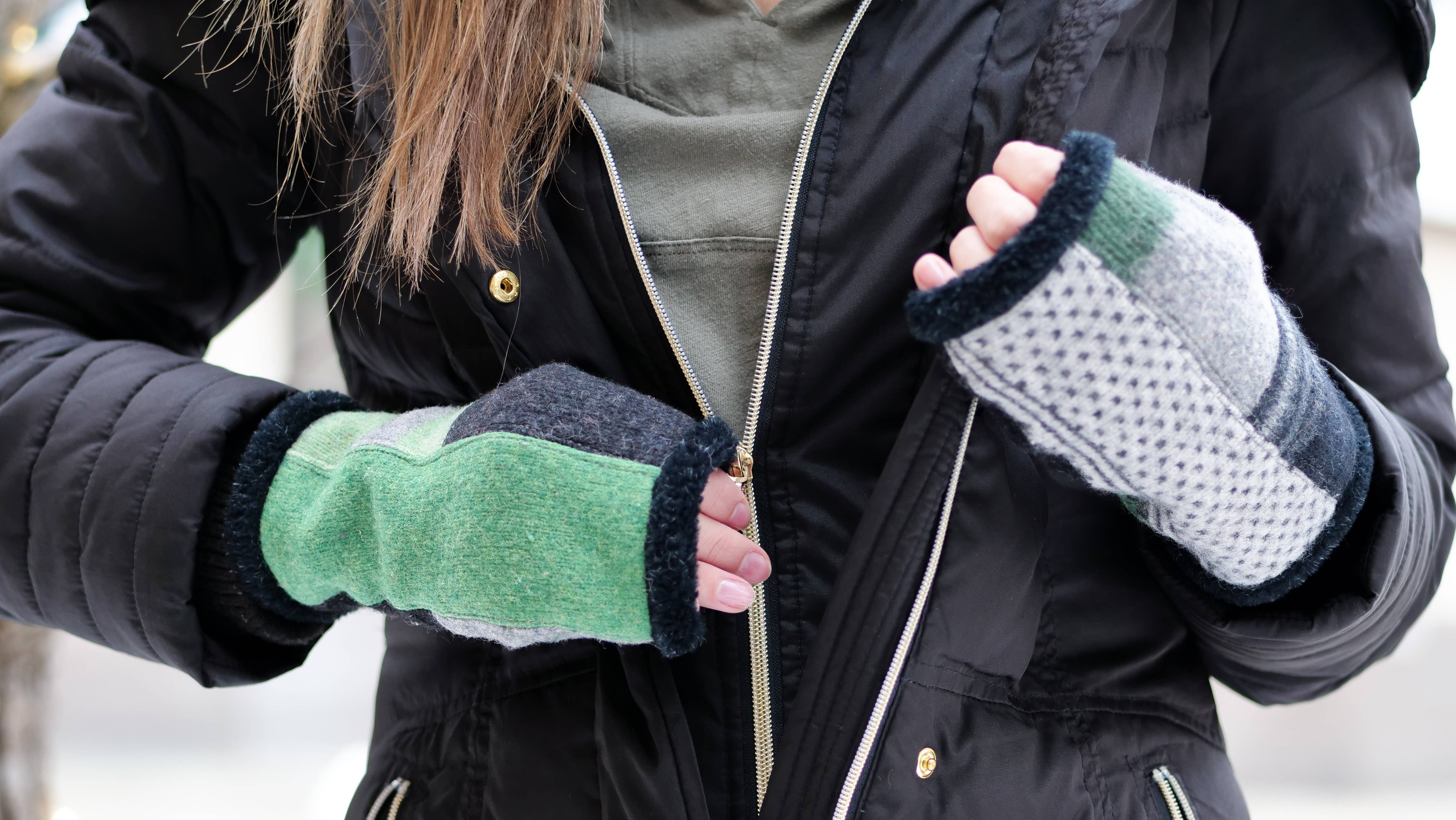 Baabaazuzu – Engroshandel Handsker - Dame – Arctic Fingerless Handsker - Klar til skib6