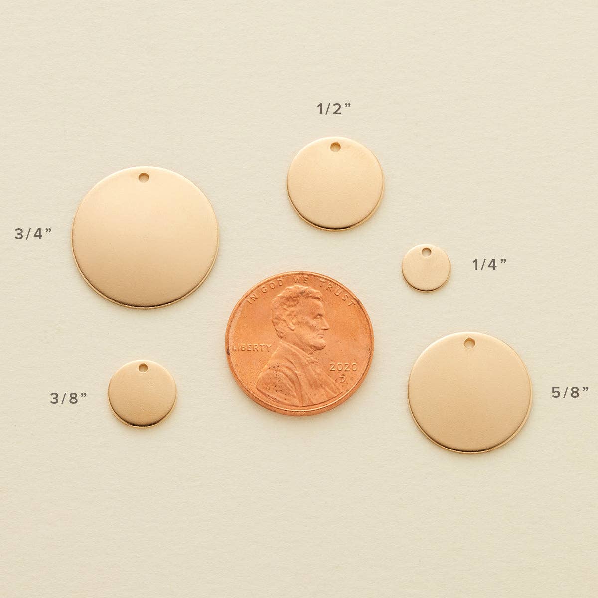 Made By Mary - Vendita all'ingrosso Collana con ciondolo/pendaglio - Collana Wild Blooms Mini Zola Disc8