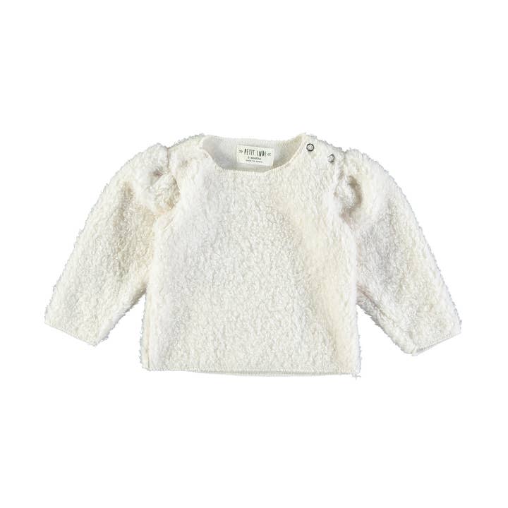 Furry Sweater for wholesale by Petit Indi