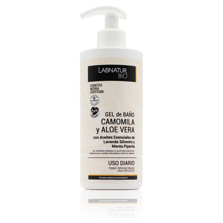 Laboratorio SYS - Wholesale Body Wash/Shower Gel - Labnatur Bio Chamomile and Aloe Vera Shower Gel 450 ml