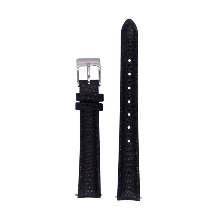 Watch Strap Black, Silver Clasp for wholesale by by M degrees