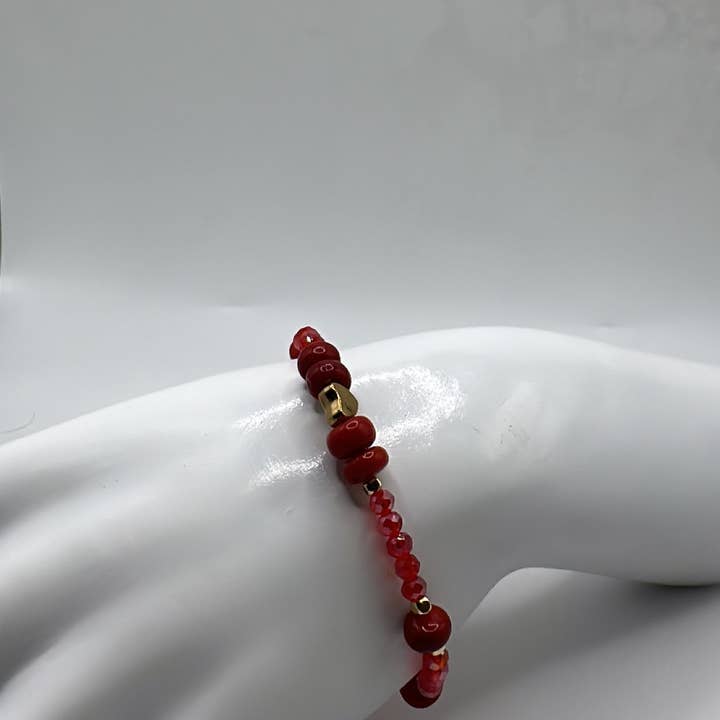 Korallarmband - B19 för wholesale av The Bijoux Collective