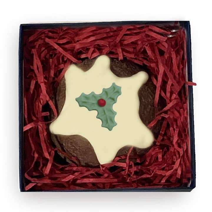 Choc on Choc – wholesale Chocolate box – Caramel Filled Chocolate Christmas Pudding0