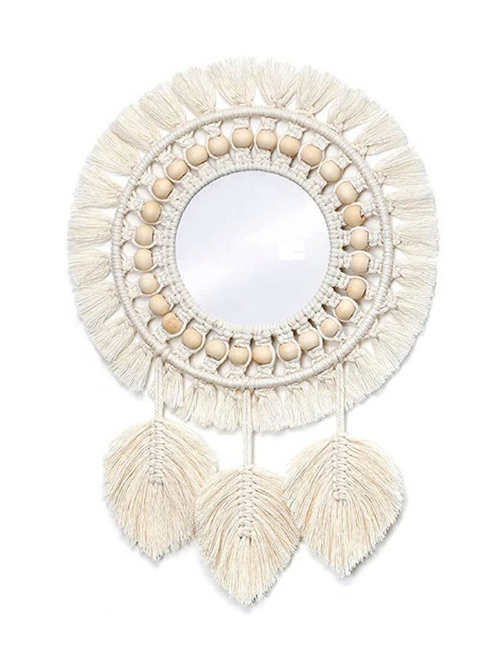 Bohemian Woven Leaf Tapestry W1454 for wholesale by Ole