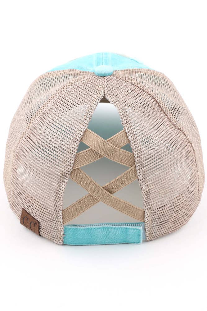 Hana – wholesale Hästsvanskeps - Dam – C.C HAPPY CAMPER Patch Pony Keps10