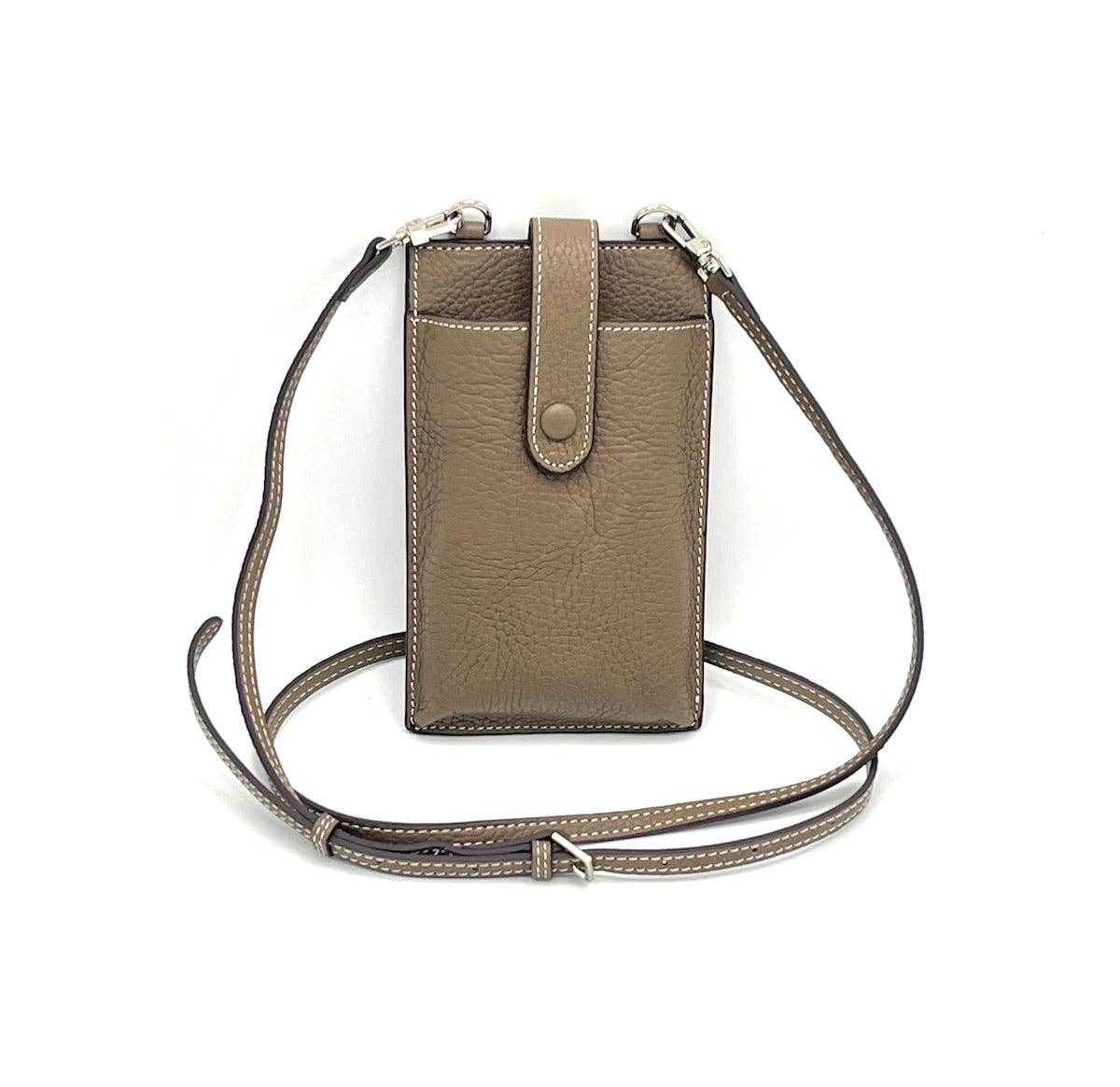 Suie Valentini srl - Vendita all'ingrosso Portafoglio per cellulare - Donna - Borsa porta cellulare in vera pelle, art. 25102