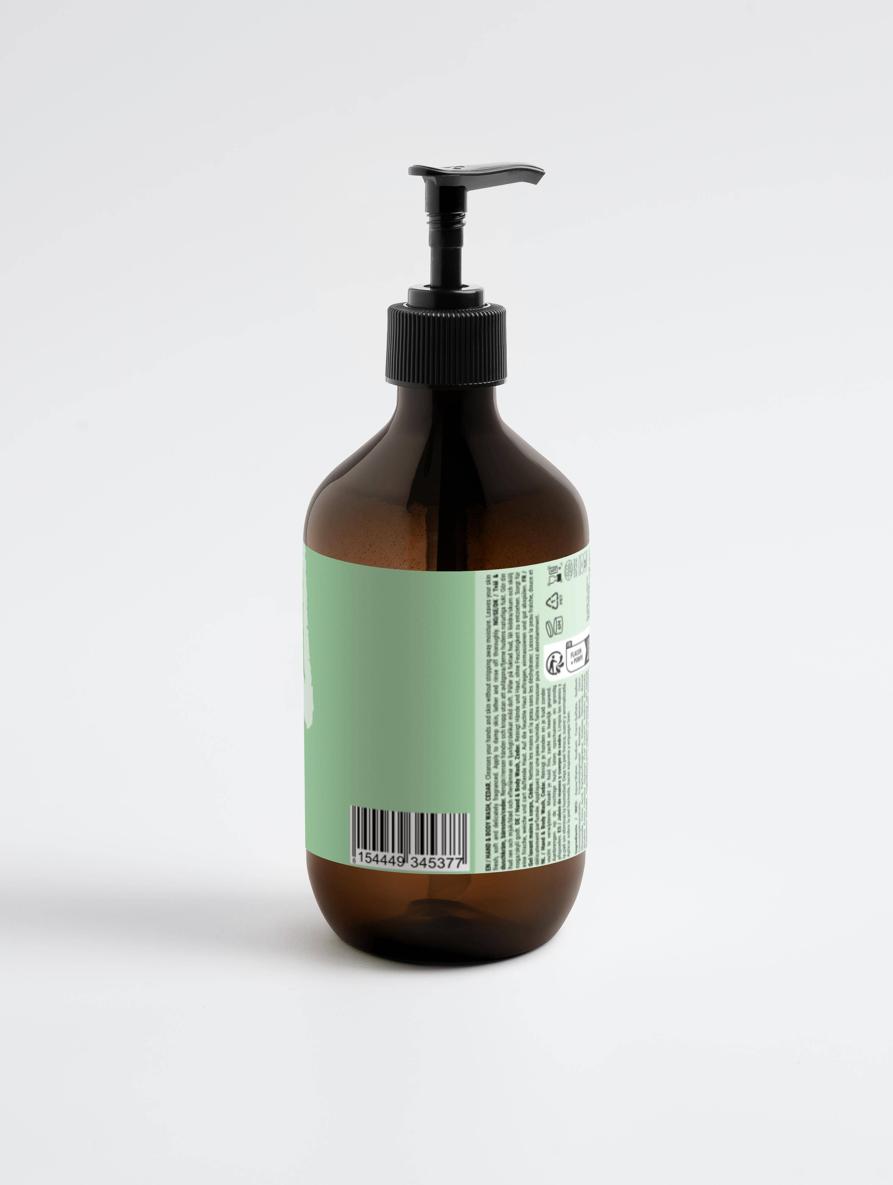 Good to Blue - Wholesale Hand Soap/Wash - Hand & Body Wash, Peppermint & Dark Cedar, 490 ml1