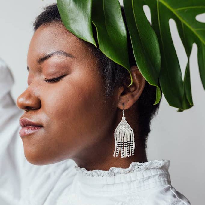 Crowned Free - Wholesale Dangle Earrings - Tallit Earrings - Made by Survivors0