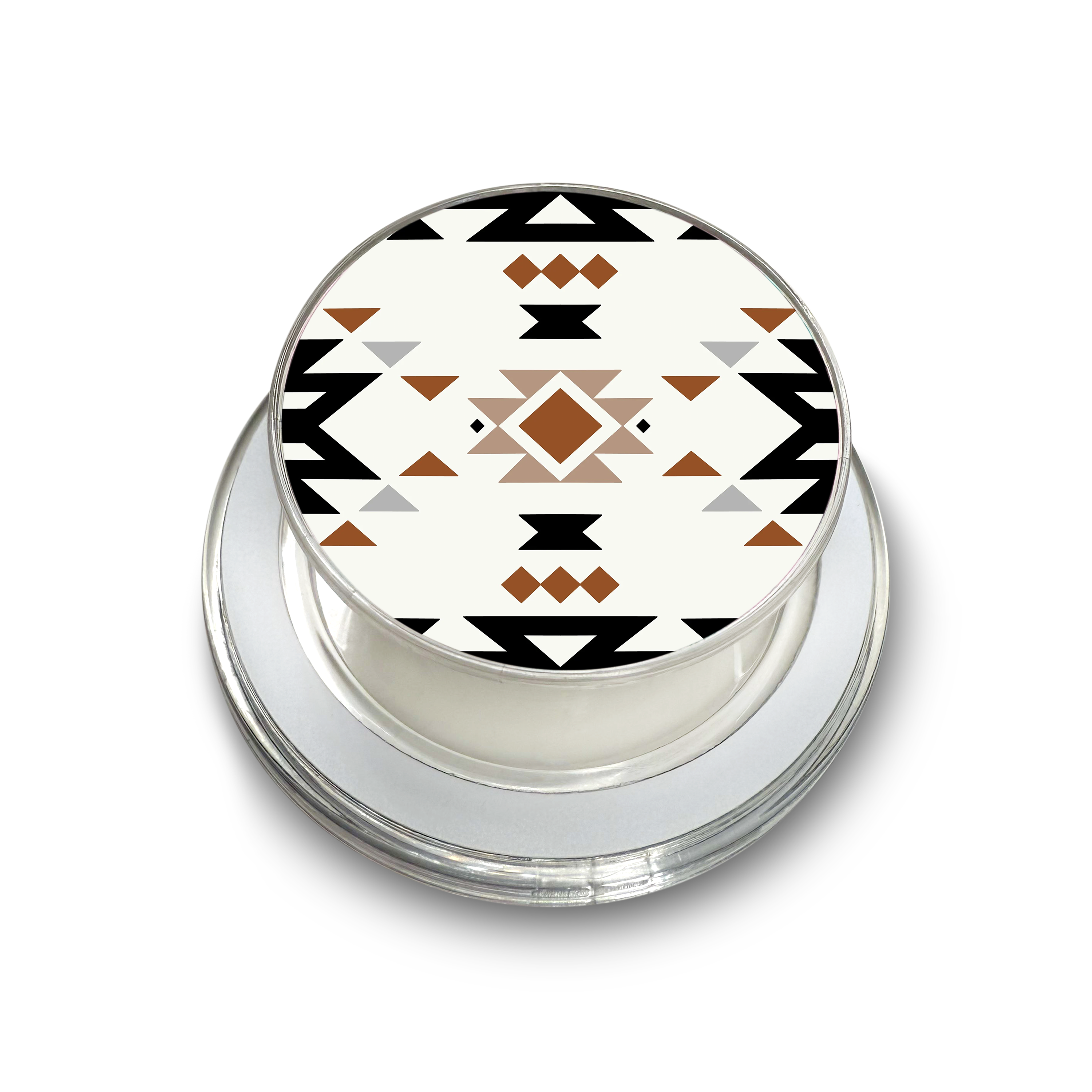 Twisted N Turquoise - Wholesale Phone Grip - Neutral Aztec Magsafe Phone Grip0