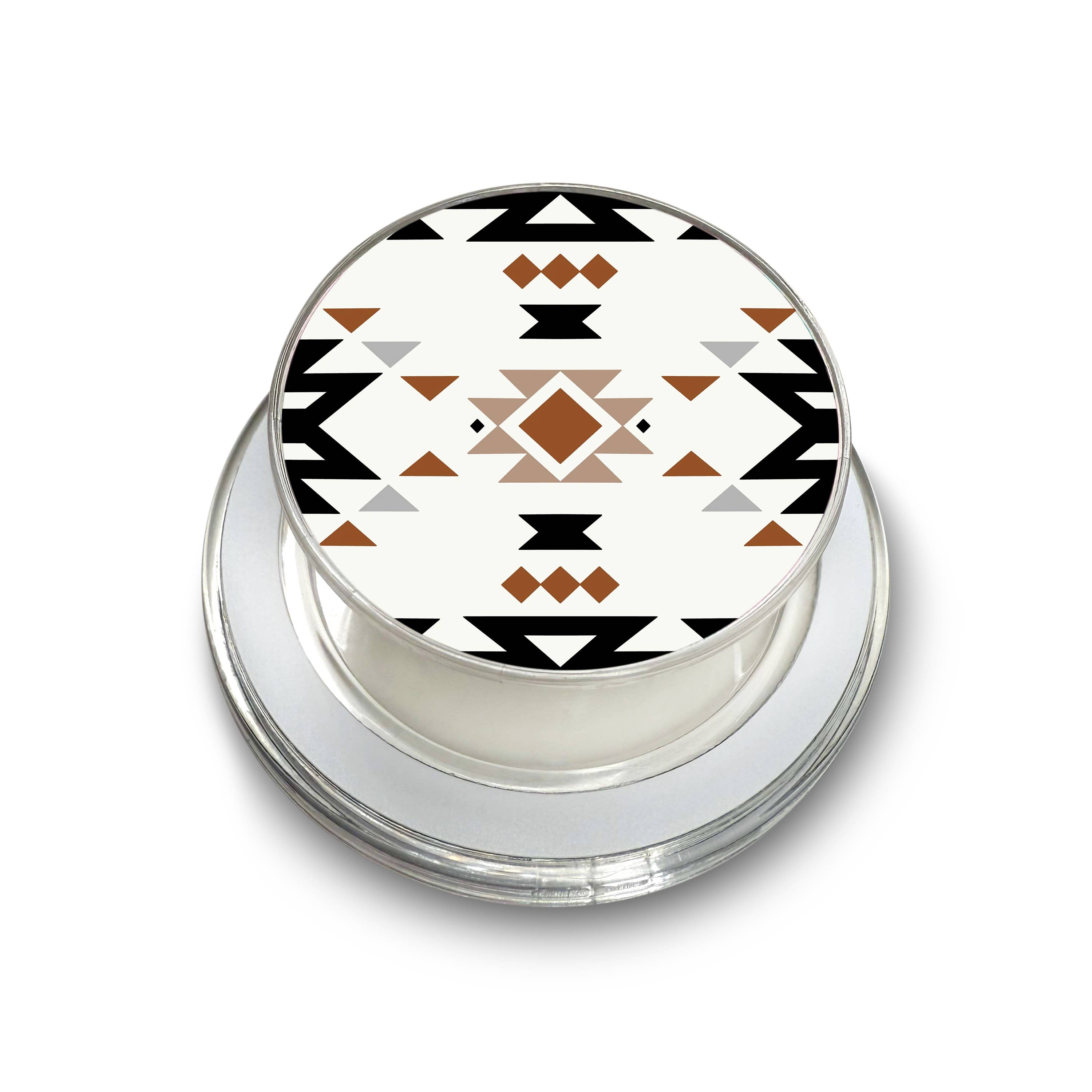 Twisted N Turquoise - Wholesale Phone Grip - Neutral Aztec Magsafe Phone Grip