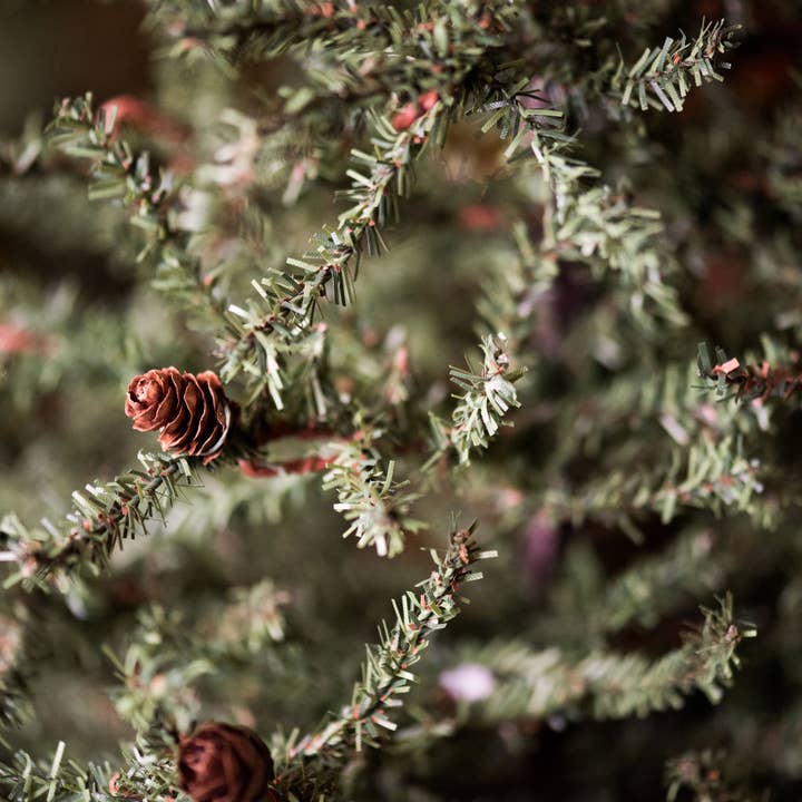 Green Vickerman 18" Carmel Pine Artificial Tree, Unlit for wholesale on Faire