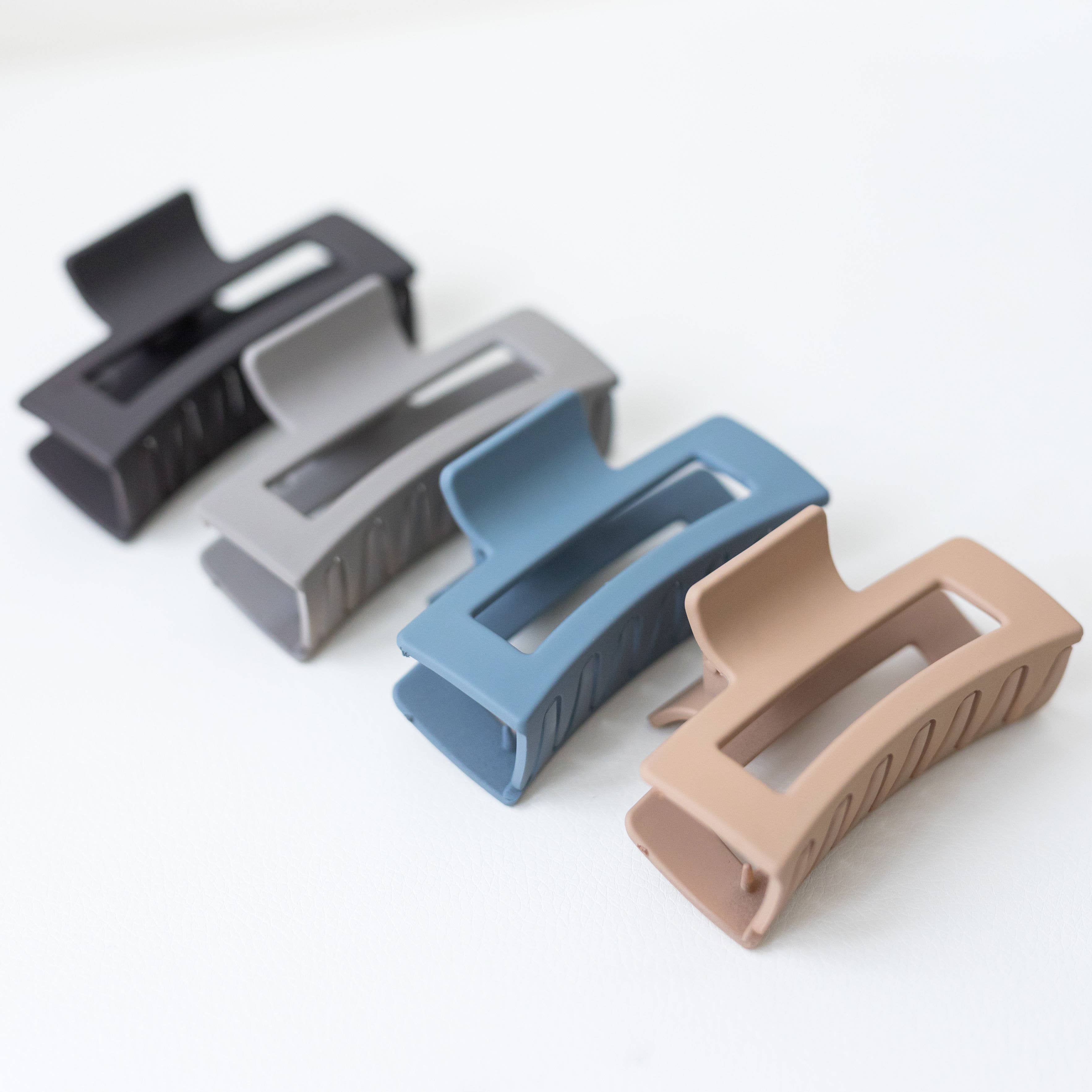 blush & bubbly - Vendita all'ingrosso Fermaglio per capelli - Donna - Fermaglio per capelli artiglio | Fermaglio per capelli rettangolare | Collezione1