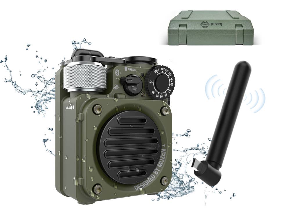 Muzen - Wholesale Speakers - MUZEN Wild Mini 3.0 Outdoor Portable Bluetooth Speaker