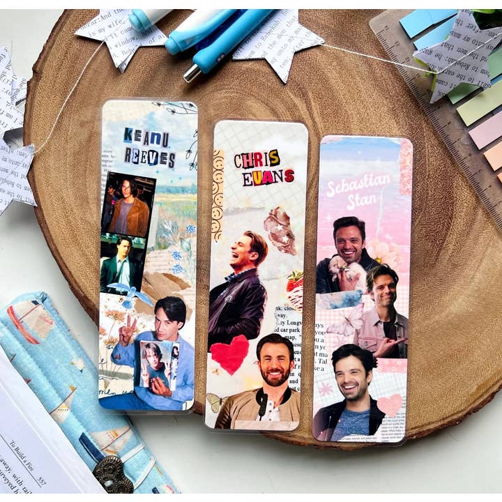 Cozy Reads Shop - Wholesale Bookmark - Celebrity Collage (9 versions) Bookmarks5