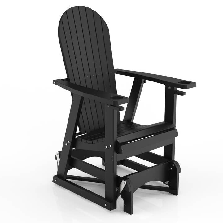 Evergreen Patio - Wholesale Adirondack Chair - Poly Stationary Glider
