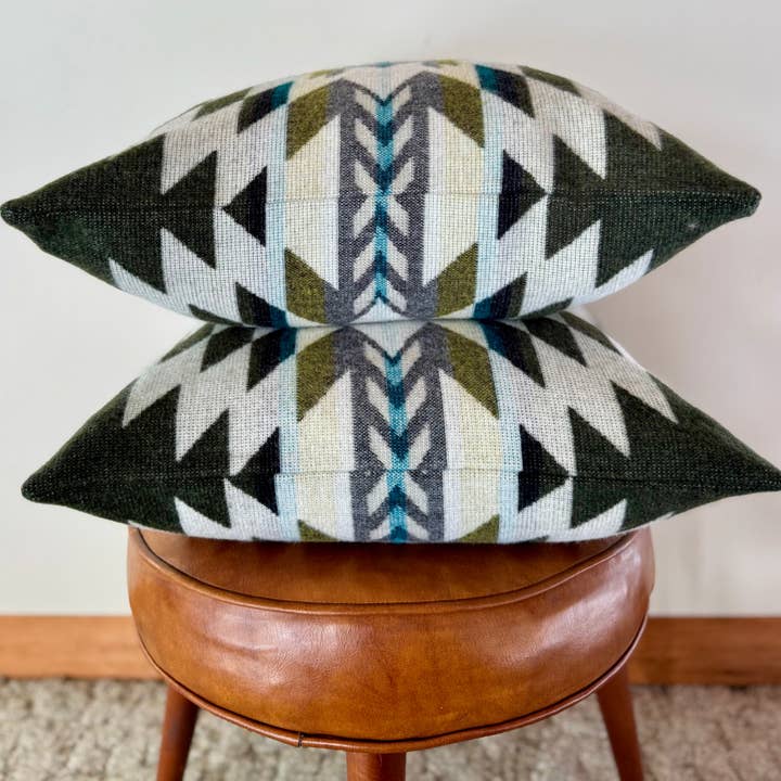 Wylde Brigade - Vente Housse de coussin - Housse de Coussin Verte Esmeraldas2