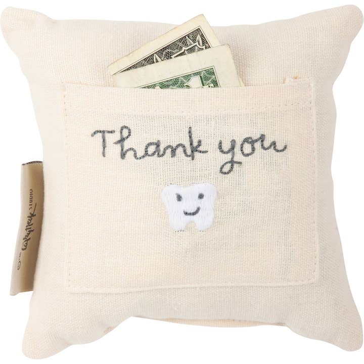 Primitives by Kathy - Wholesale Toothfairy Pillow - Kids - Rainbow Tooth Fairy Pillow