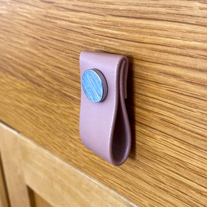 Skylos Collective - Wholesale Knob/Pull - Vegan Leather Cupboard Door Drawer Pull1