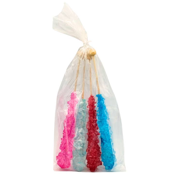 Martin's Country Store LLC - Wholesale Boiled sweets - ROCK CANDY STICKS 4pk 3.2oz