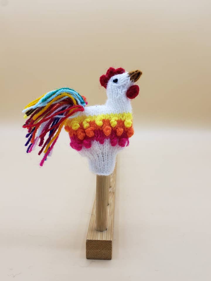 Marionnettes à doigts | Cadeaux pour bébés | Fait main | Tricoté pour la vente par WUAMAN - Alpaca