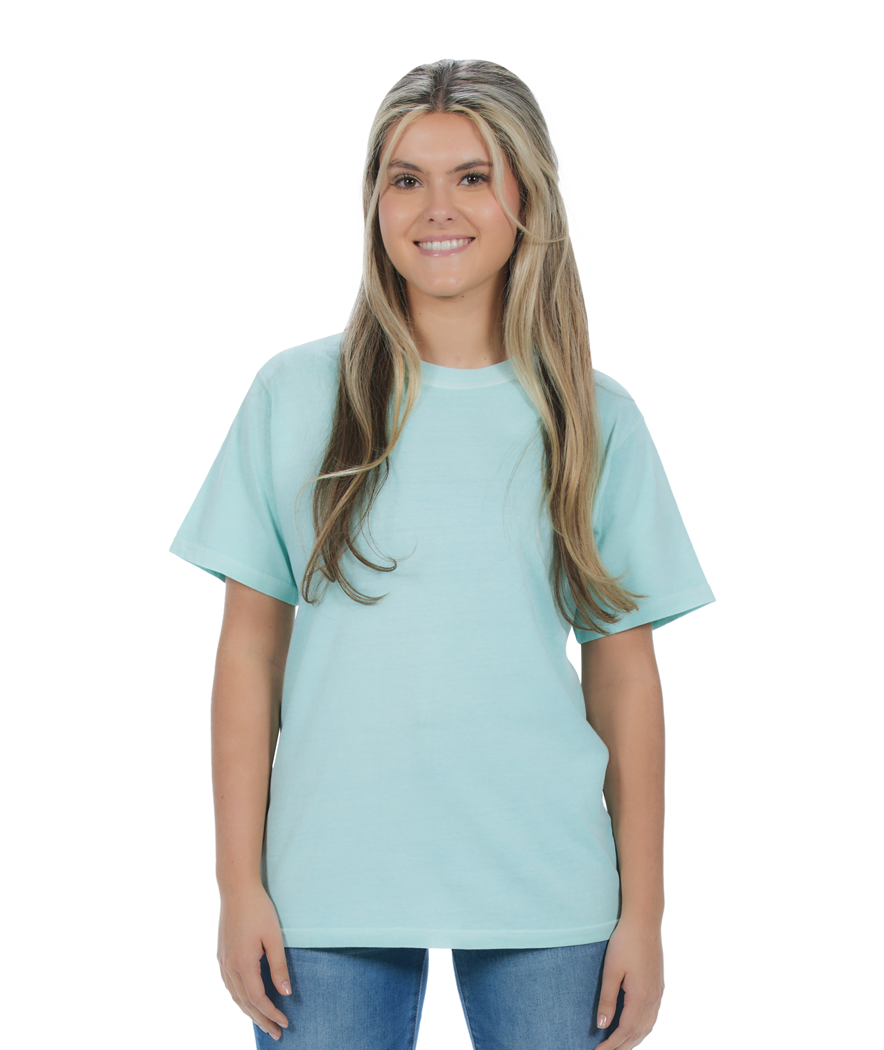 U.S. Apparel - Wholesale T-Shirt - Women's - Adult Garment Dyed T-Shirt65