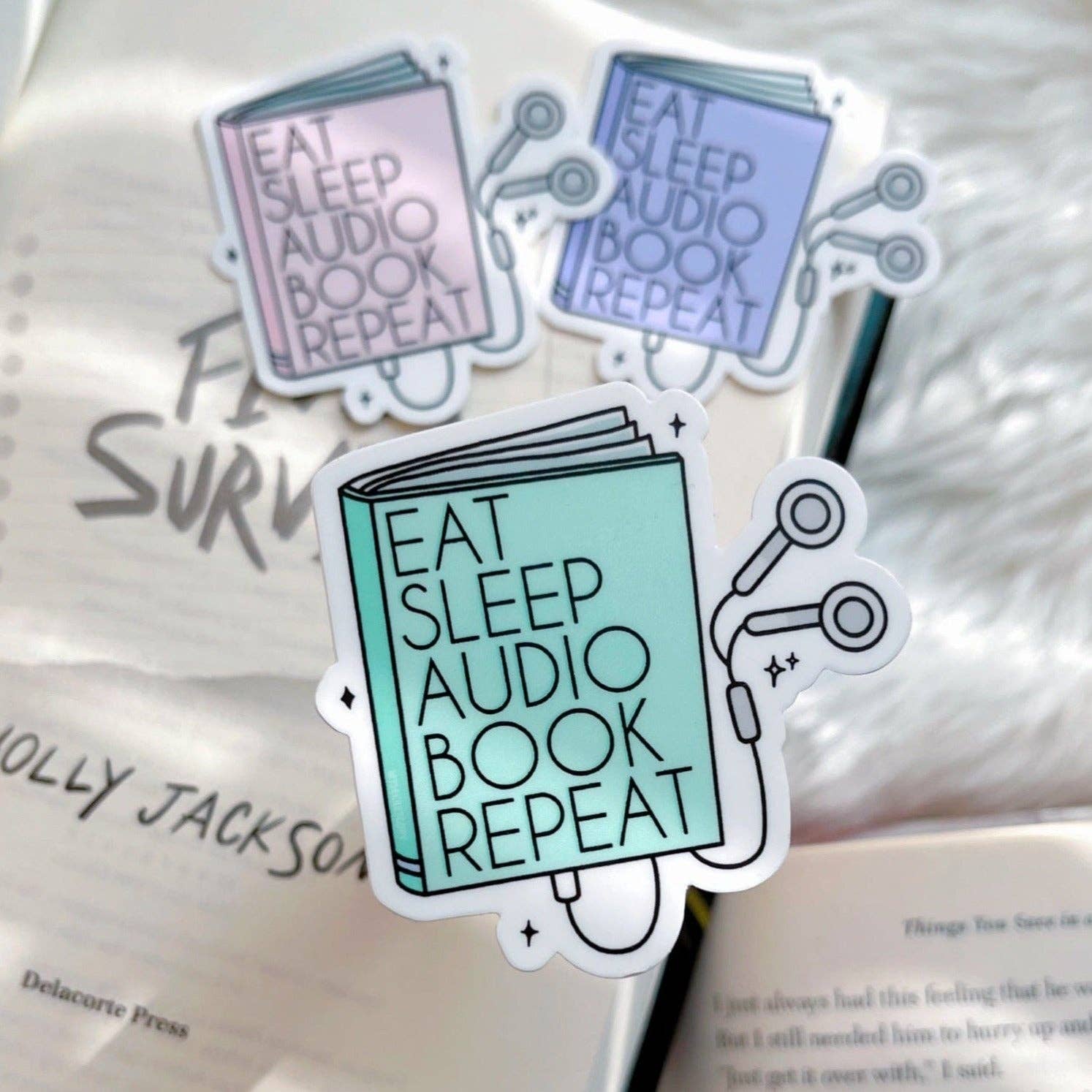 My Secret Copy – Engroshandel Klistermærke – Spis søvn lydbog gentag klistermærke3