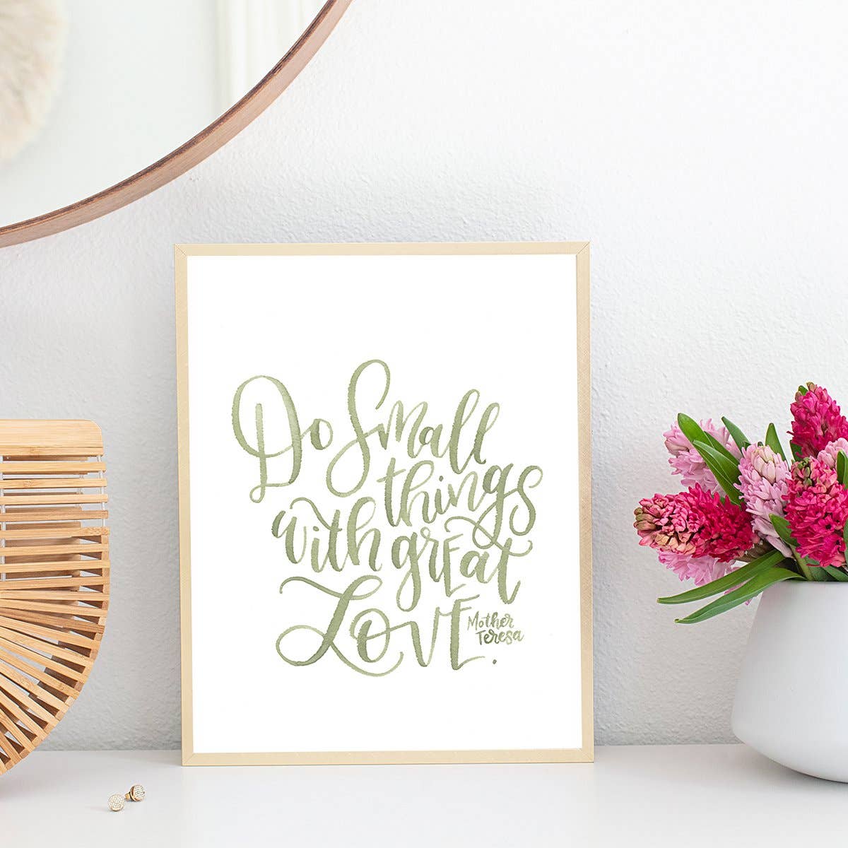 Selena Ashley Designs - Wholesale Art Print - Do Small Thing With Great Love1
