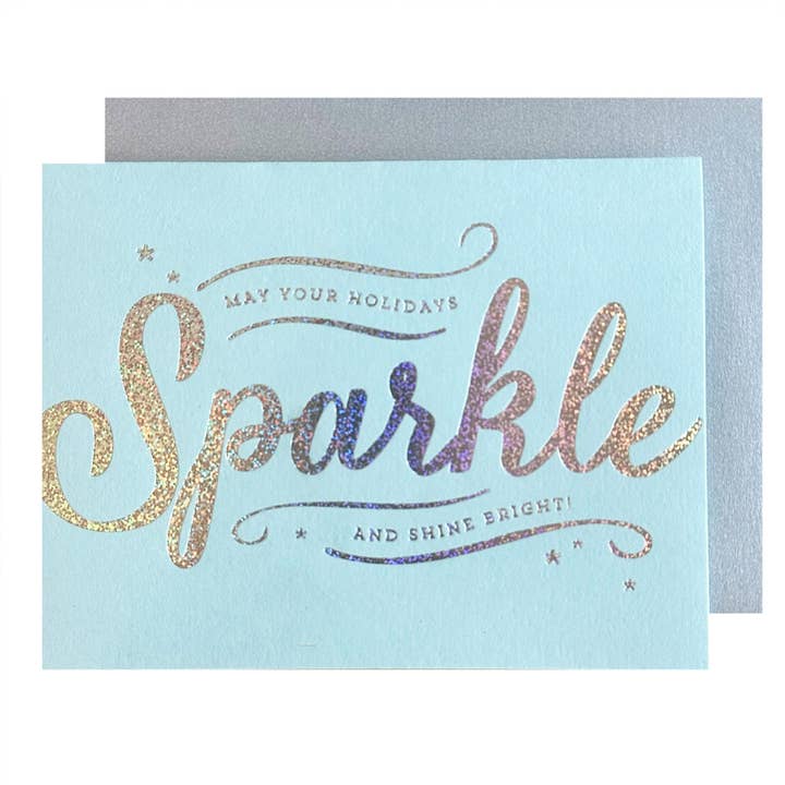 Sparkle Holiday Card for wholesale by The Social Type