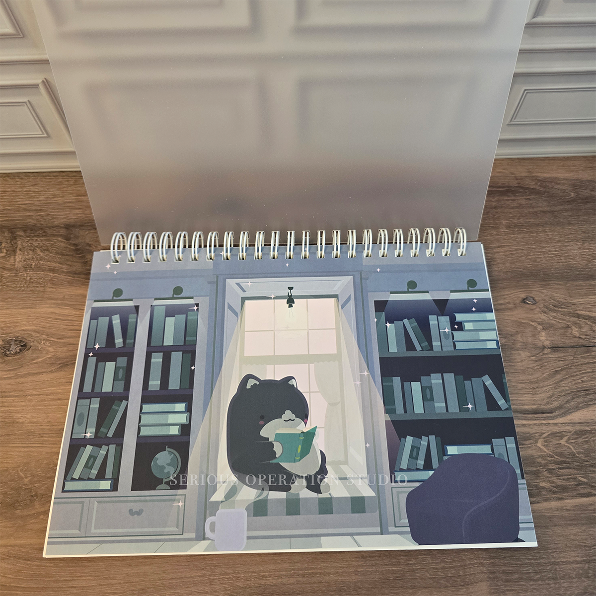 SeriousOperationStudio - Wholesale Sticker - Cozy Cat Nook Series Reusable Sticker Books3