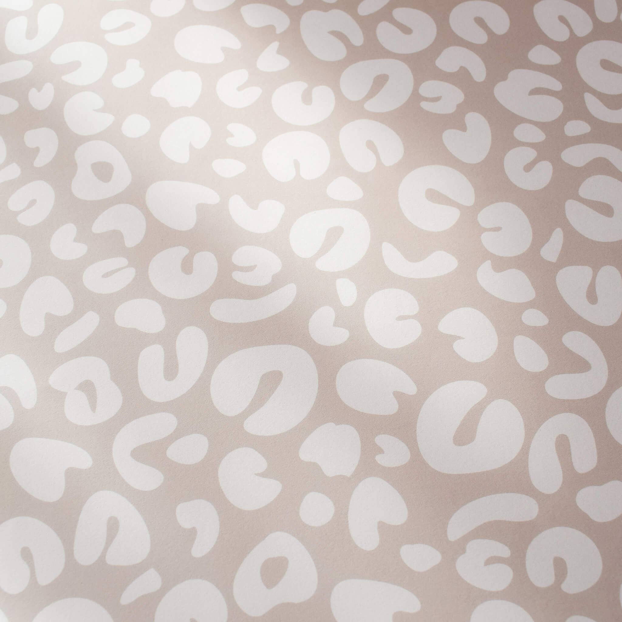 Jennifer Tune - Wholesale Flat Wrap - Neutral Leopard Print Wrapping Paper2