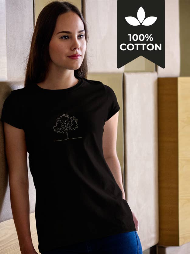 Natures Design - 100% Cotton Minimalist Vintage Nature Tee for wholesale by Running With Wolves
