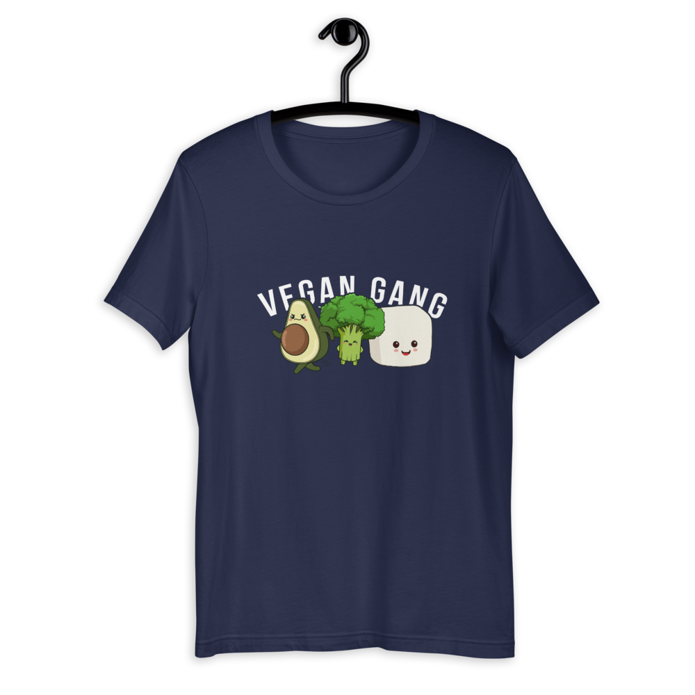 VEGANCLO - Wholesale Screen Printed T-Shirt - Unisex - VEGAN GANG | Unisex T-Shirt1