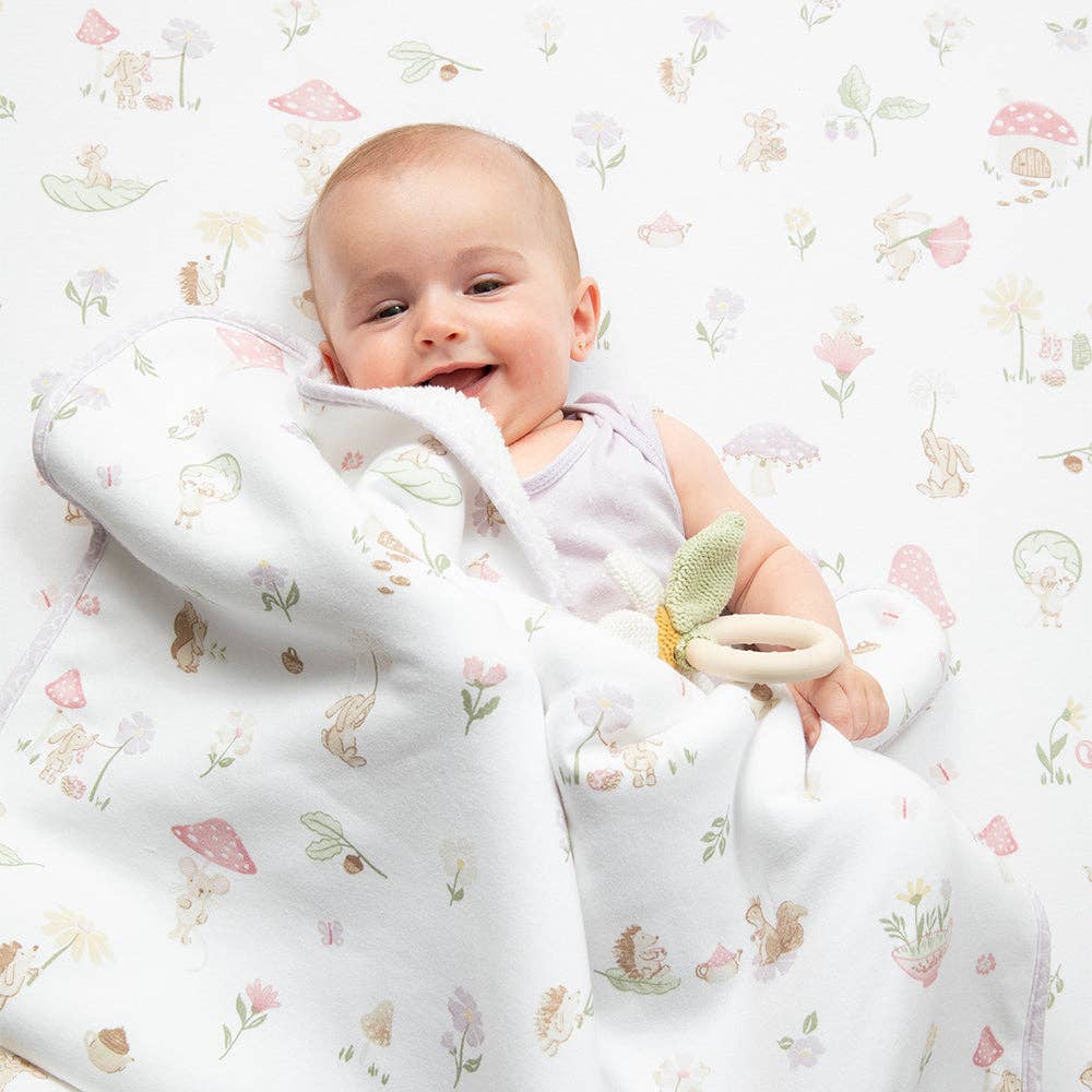 Living Textiles - Wholesale Fitted sheet – Child & baby - 2 Pack Organic Cot Fitted Sheet - Whimsical Wonderland5